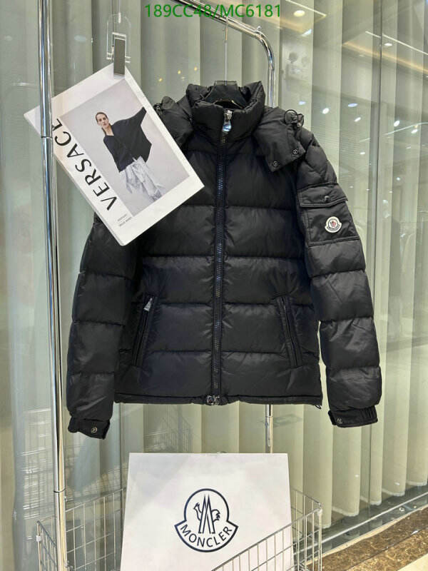 Moncler-Down jacket Men Code: MC6181 $: 189USD
