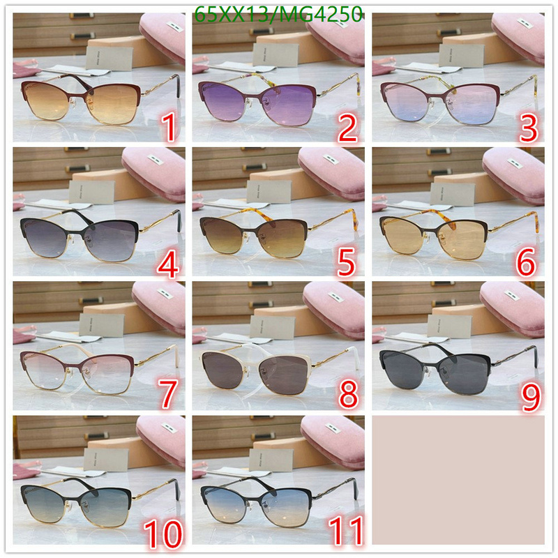 MiuMiu-Glasses Code: MG4250 $: 65USD