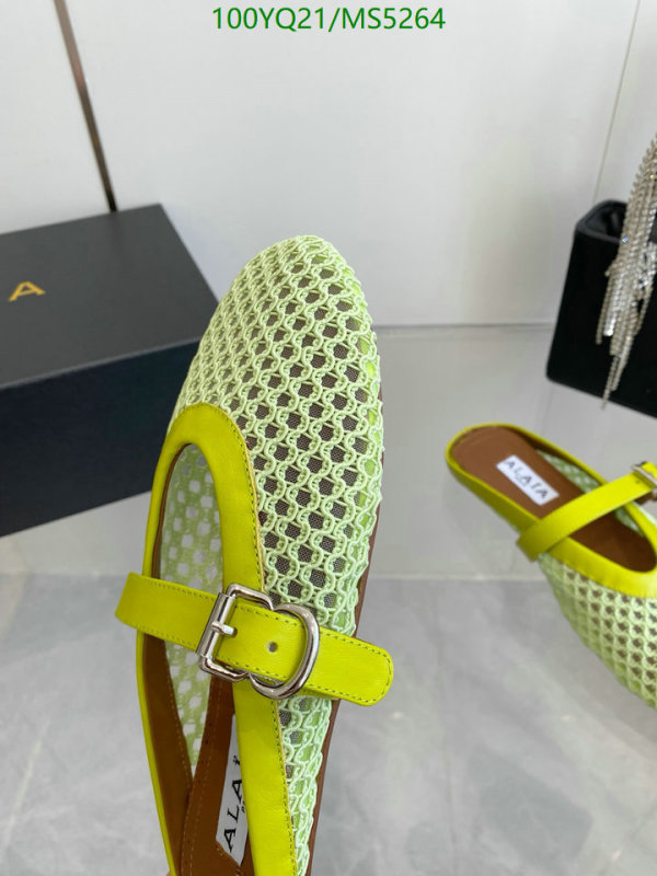 ALAIA-Women Shoes Code: MS5264 $: 100USD