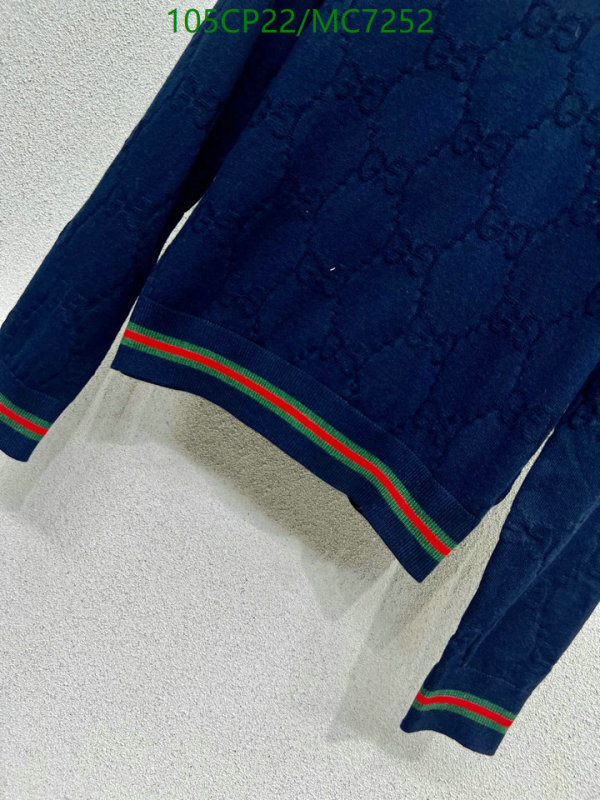 Gucci-Clothing Code: MC7252 $: 105USD