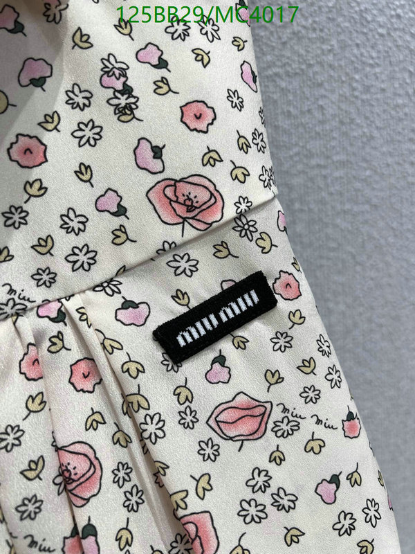 MIUMIU-Clothing Code: MC4017 $: 125USD