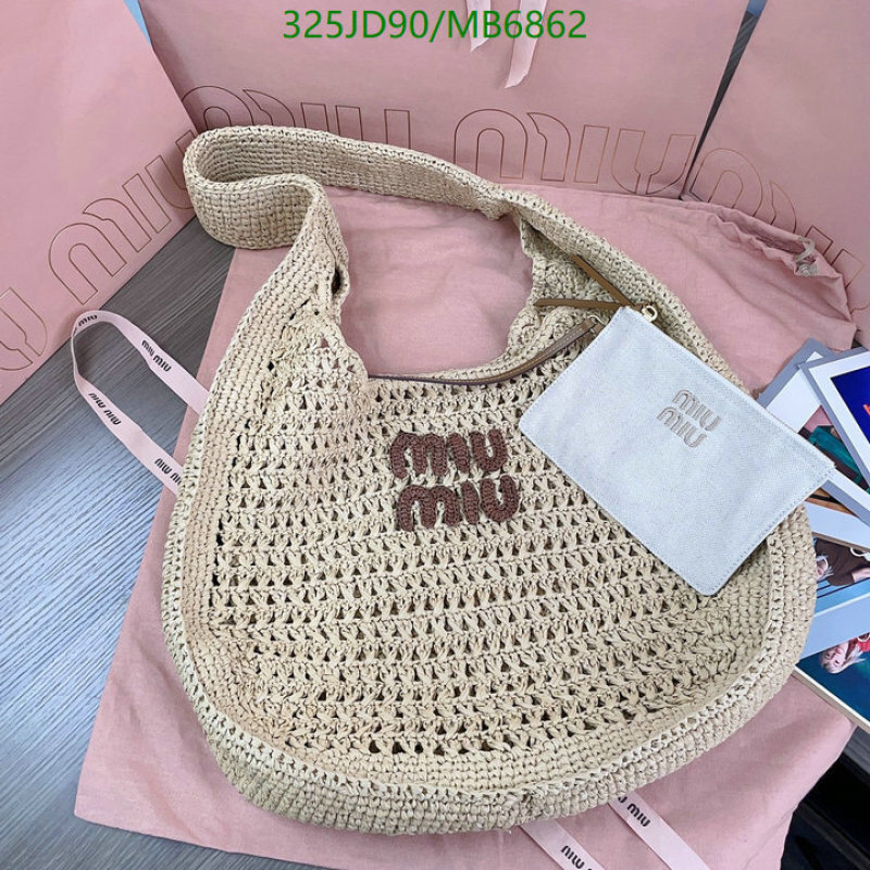 Miu Miu-Bag-Mirror Quality Code: MB6862 $: 325USD
