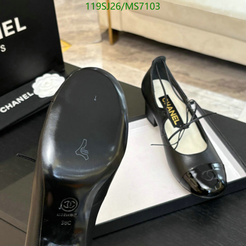 Chanel-Women Shoes Code: MS7103 $: 119USD