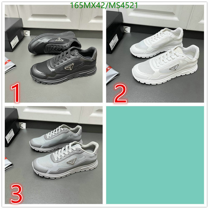 Prada-Men shoes Code: MS4521 $: 165USD