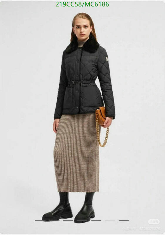 Moncler-Down jacket Women Code: MC6186 $: 219USD