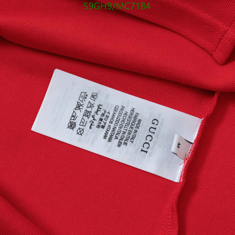 Gucci-Clothing Code: MC7184 $: 59USD