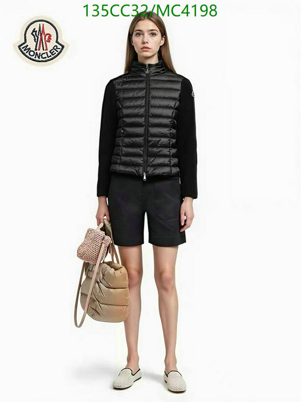 Moncler-Down jacket Women Code: MC4198 $: 135USD