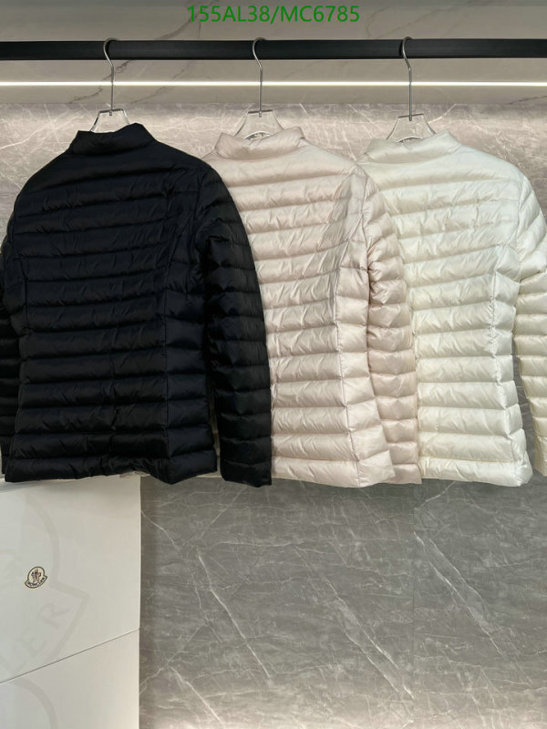 Moncler-Down jacket Women Code: MC6785 $: 155USD