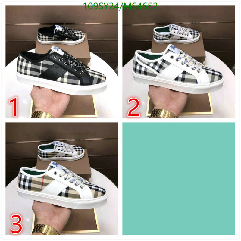 Burberry-Men shoes Code: MS4652 $: 109USD