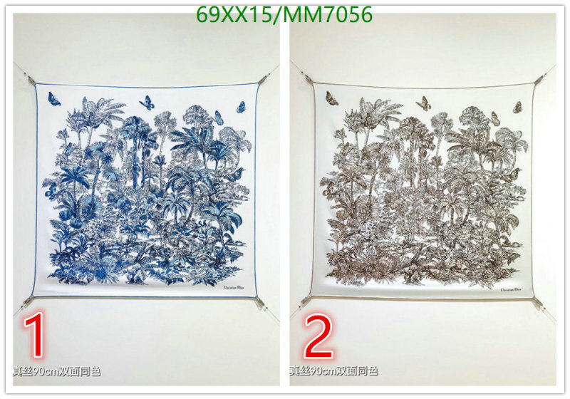 Dior-Scarf Code: MM7056 $: 69USD