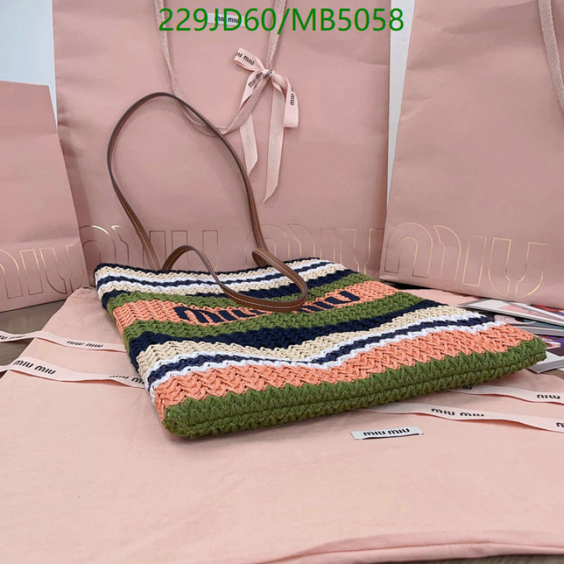 Miu Miu-Bag-Mirror Quality Code: MB5058 $: 229USD