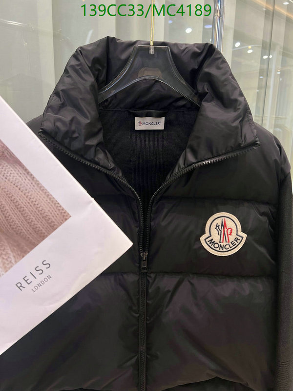 Moncler-Down jacket Women Code: MC4189 $: 139USD