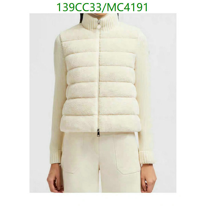 Moncler-Down jacket Women Code: MC4191 $: 139USD