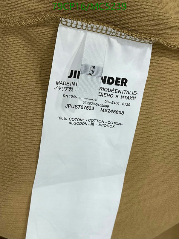 JiL Sander-Clothing Code: MC5239 $: 79USD