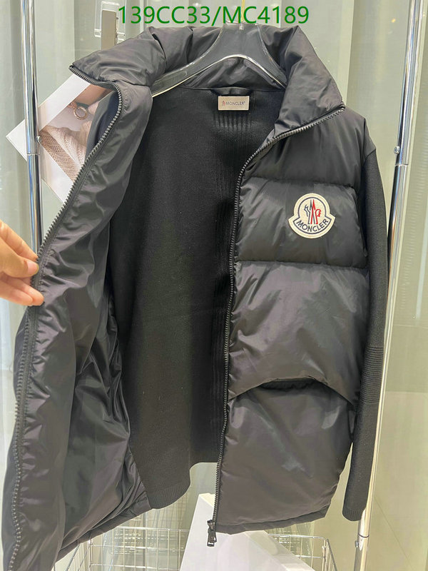 Moncler-Down jacket Women Code: MC4189 $: 139USD