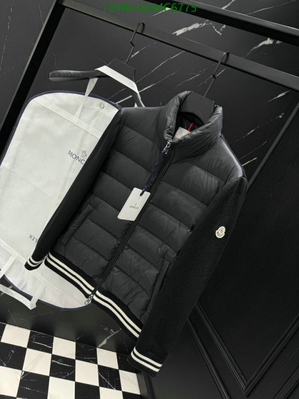 Moncler-Down jacket Men Code: MC6775 $: 189USD