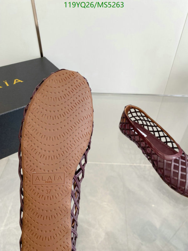 ALAIA-Women Shoes Code: MS5263 $: 119USD