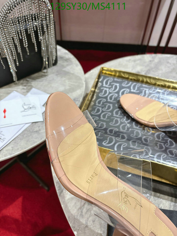 Christian Louboutin-Women Shoes Code: MS4111 $: 129USD