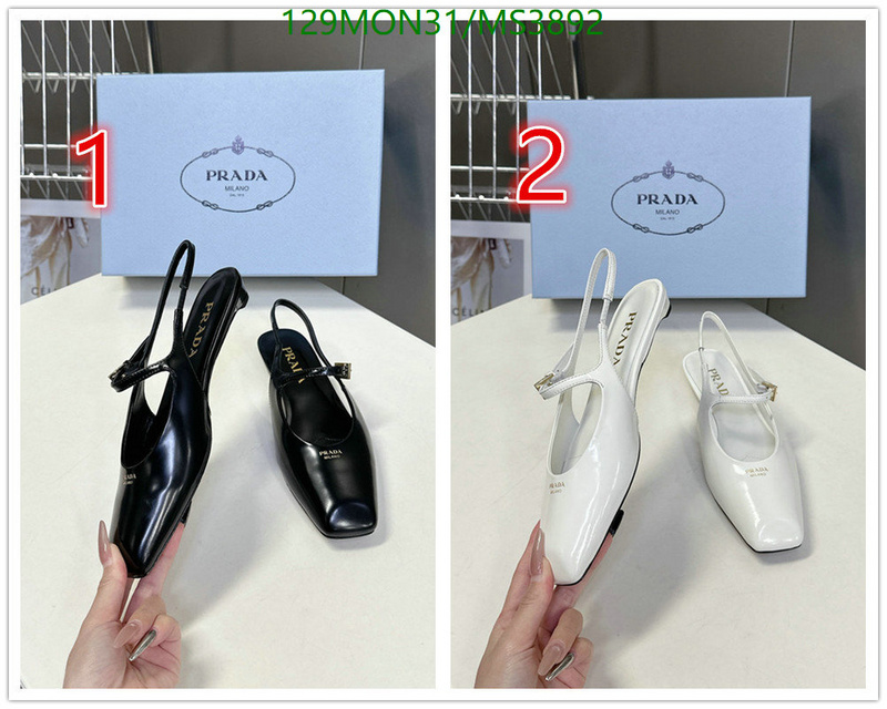 Prada-Women Shoes Code: MS3892 $: 129USD