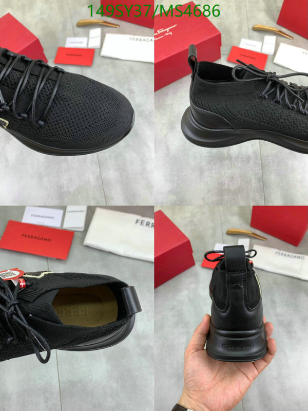 Ferragamo-Men shoes Code: MS4686 $: 149USD