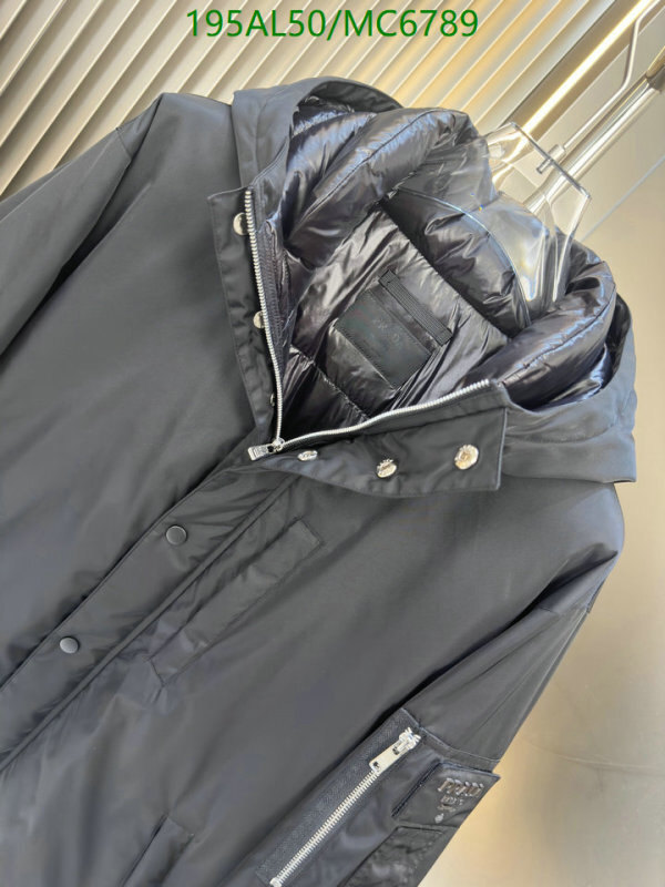 Prada-Down jacket Men Code: MC6789 $: 195USD