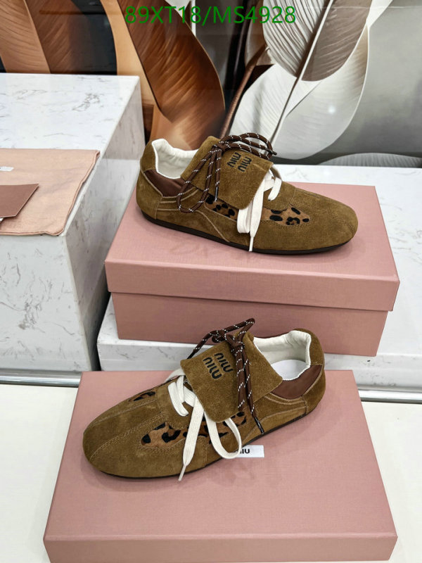 Miu Miu-Women Shoes Code: MS4928 $: 89USD