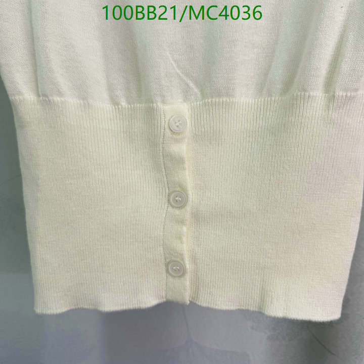 Prada-Clothing Code: MC4036 $: 100USD