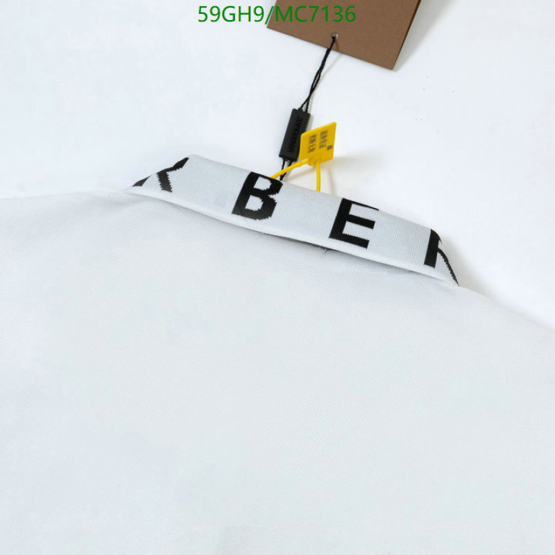 Burberry-Clothing Code: MC7136 $: 59USD