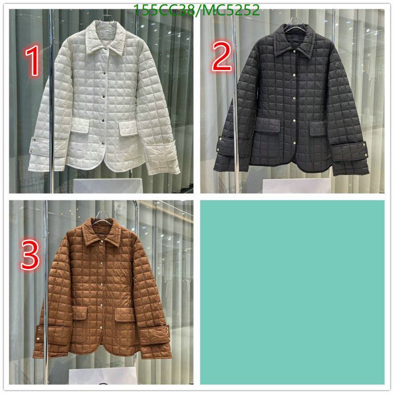Moncler-Down jacket Women Code: MC5252 $: 155USD