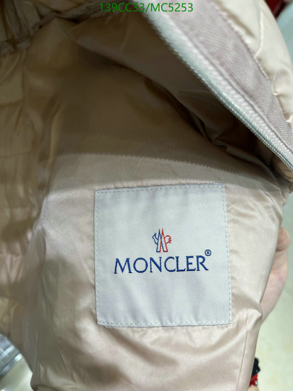 Moncler-Down jacket Women Code: MC5253 $: 139USD
