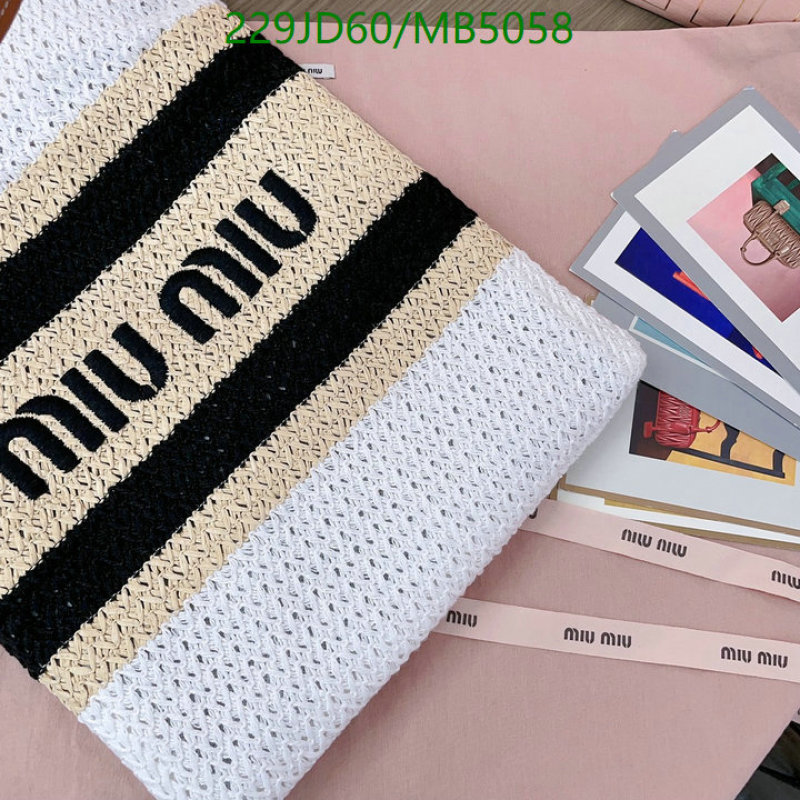 Miu Miu-Bag-Mirror Quality Code: MB5058 $: 229USD