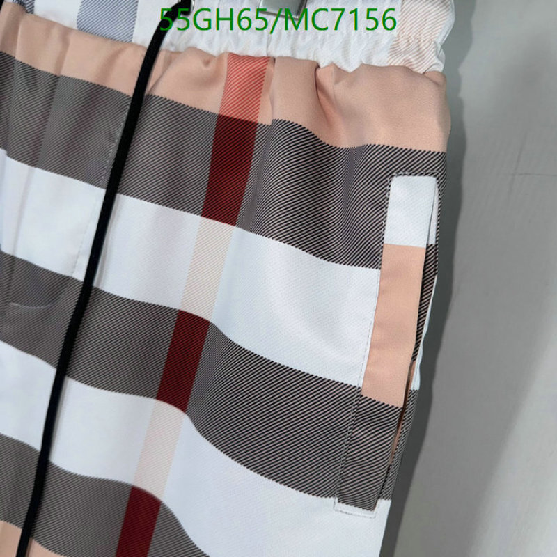 Burberry-Clothing Code: MC7156 $: 55USD