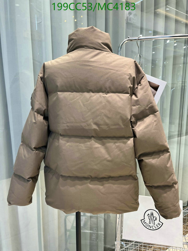 Moncler-Down jacket Men Code: MC4183 $: 199USD