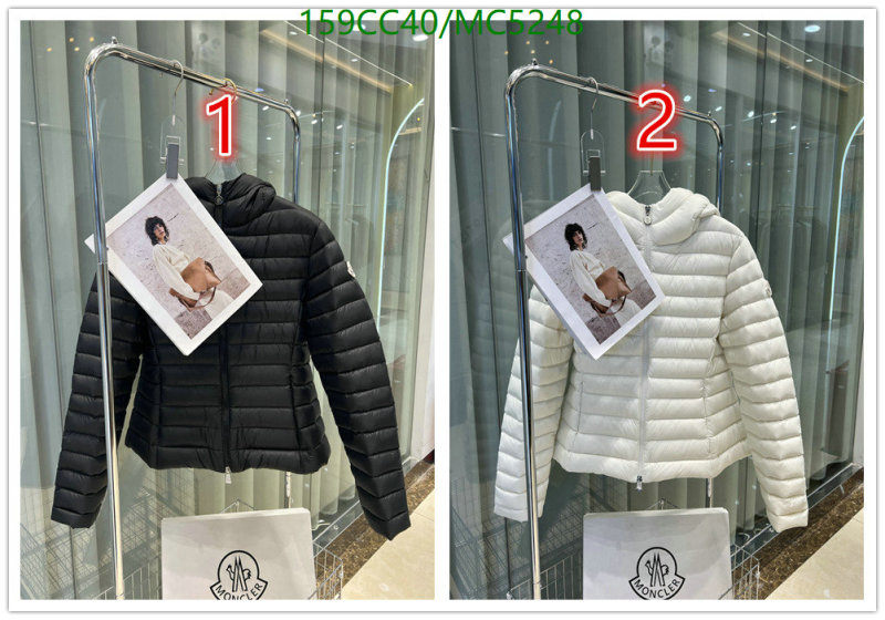 Moncler-Down jacket Women Code: MC5248 $: 159USD