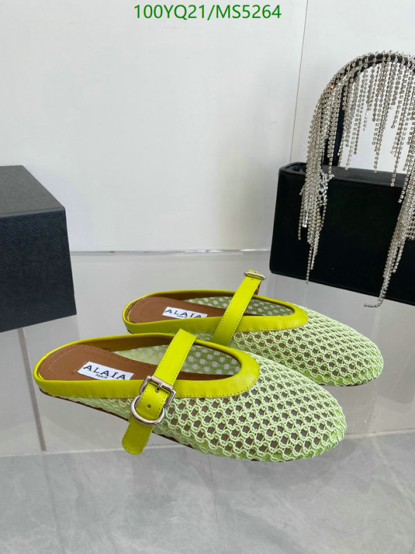 ALAIA-Women Shoes Code: MS5264 $: 100USD