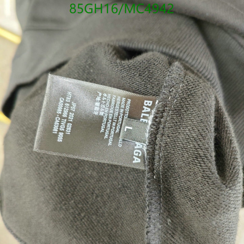 Balenciaga-Clothing Code: MC4942 $: 85USD