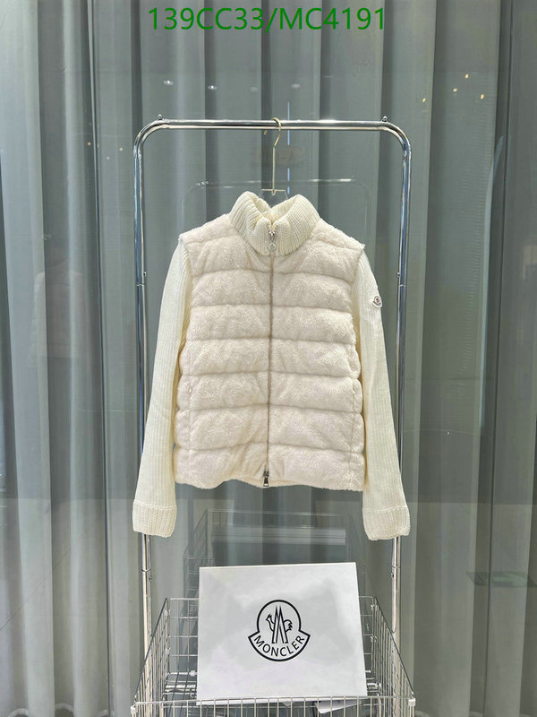 Moncler-Down jacket Women Code: MC4191 $: 139USD