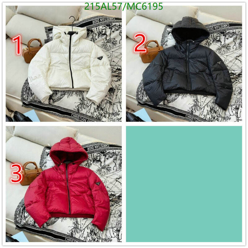 Prada-Down jacket Women Code: MC6195 $: 215USD