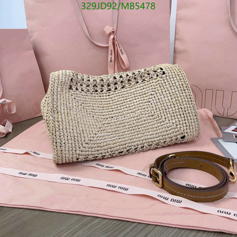 Miu Miu-Bag-Mirror Quality Code: MB5478 $: 329USD