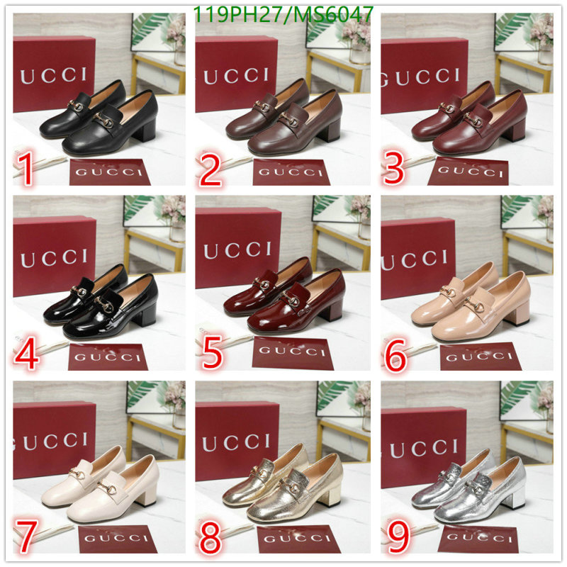 Gucci-Women Shoes Code: MS6047 $: 119USD