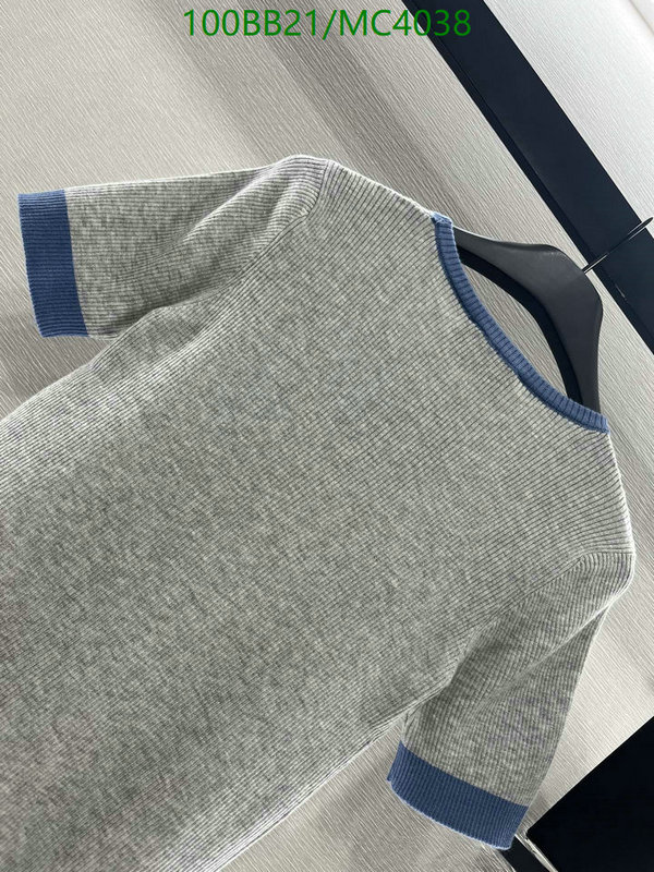 Prada-Clothing Code: MC4038 $: 100USD