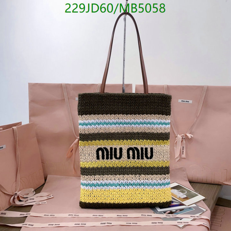 Miu Miu-Bag-Mirror Quality Code: MB5058 $: 229USD