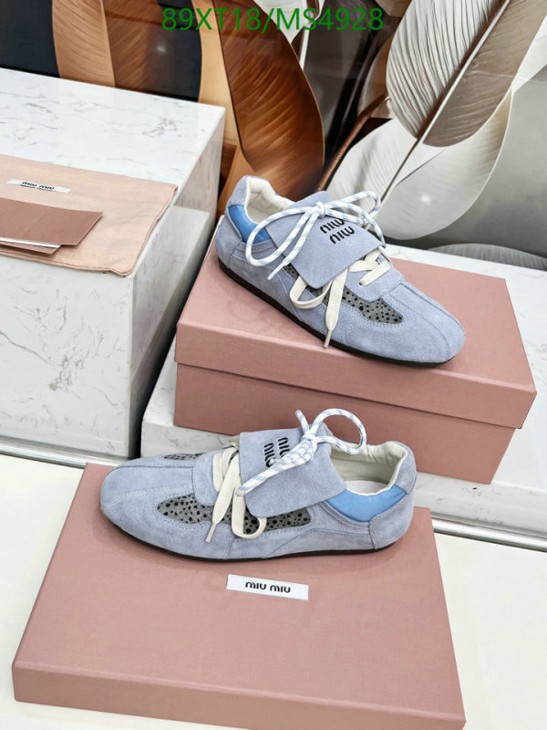 Miu Miu-Women Shoes Code: MS4928 $: 89USD