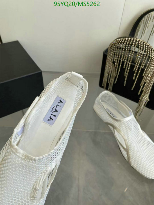 ALAIA-Women Shoes Code: MS5262 $: 95USD