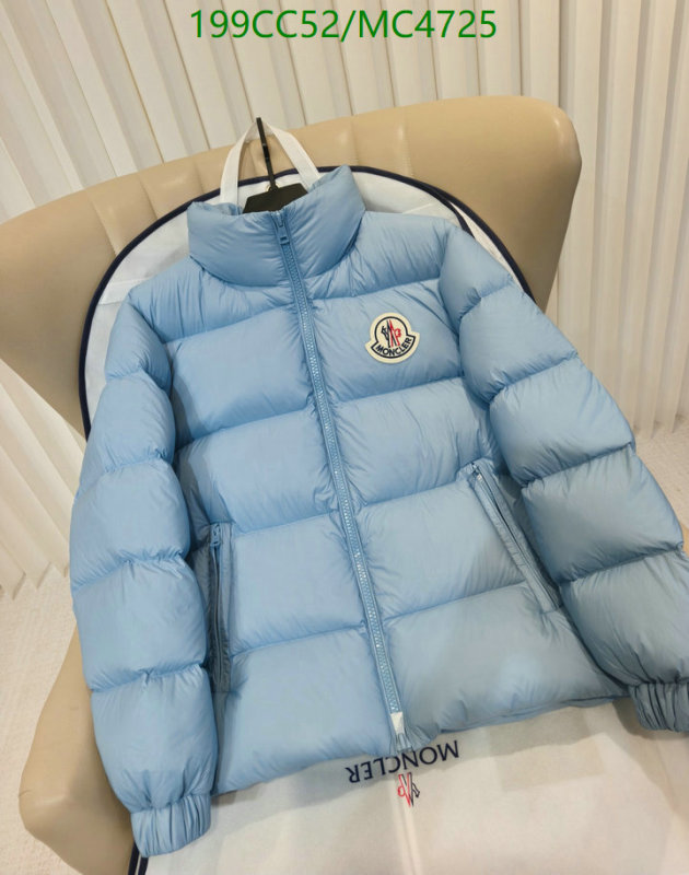 Moncler-Down jacket Men Code: MC4725 $: 199USD
