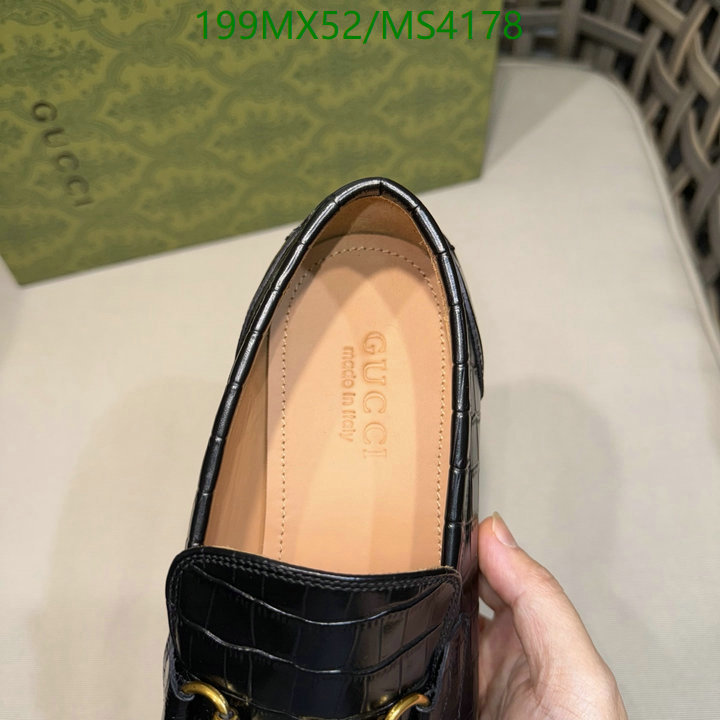 Gucci-Men shoes Code: MS4178 $: 199USD