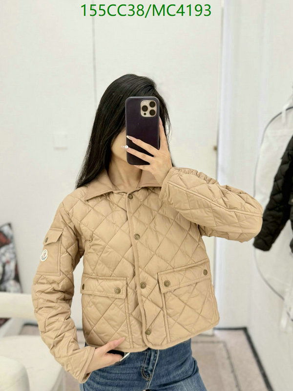 Moncler-Down jacket Women Code: MC4193 $: 155USD