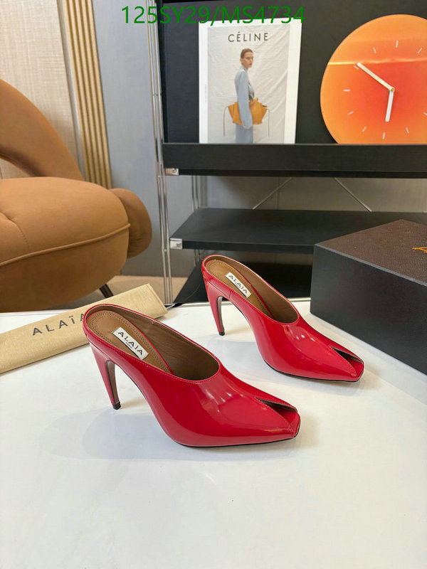 ALAIA-Women Shoes Code: MS4734 $: 125USD