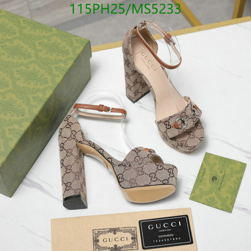 Gucci-Women Shoes Code: MS5233 $: 115USD