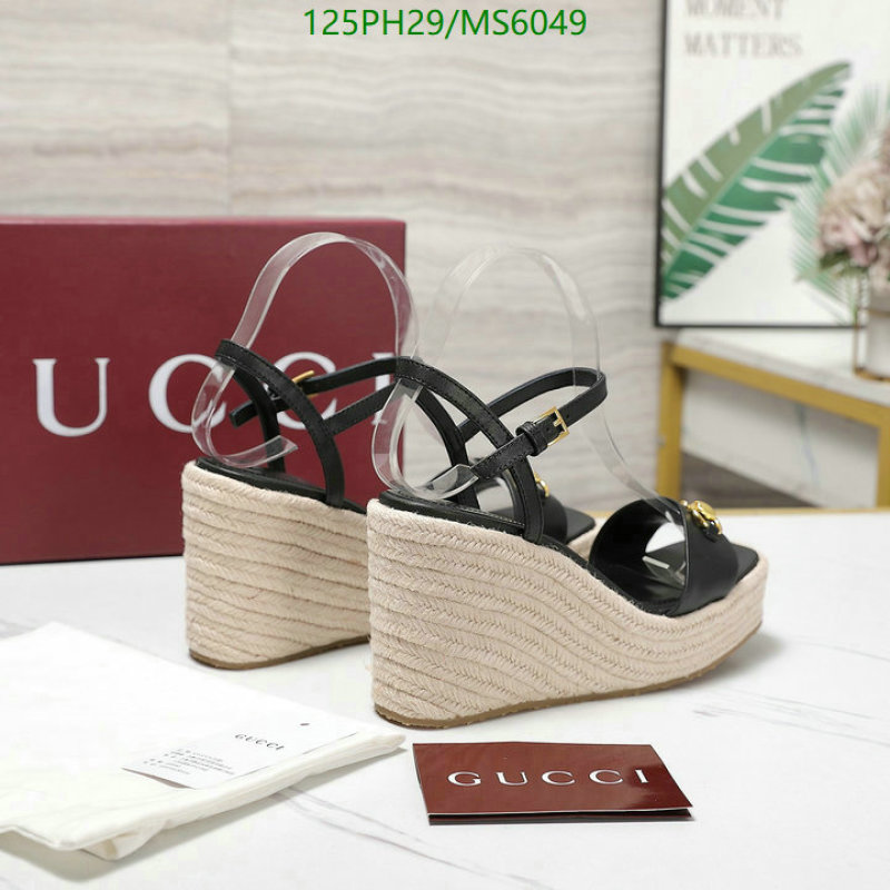 Gucci-Women Shoes Code: MS6049 $: 125USD